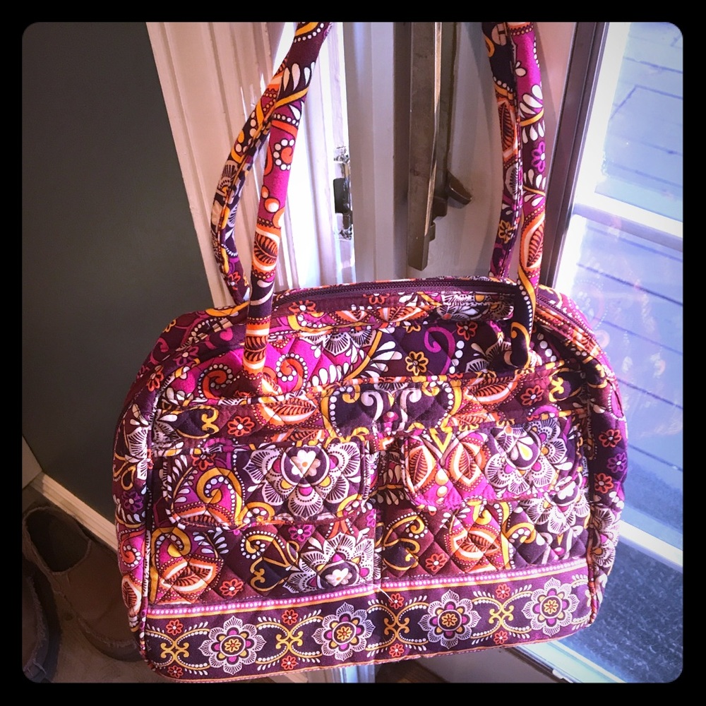 Sunset Safari Bowler Bag- Vera Bradley